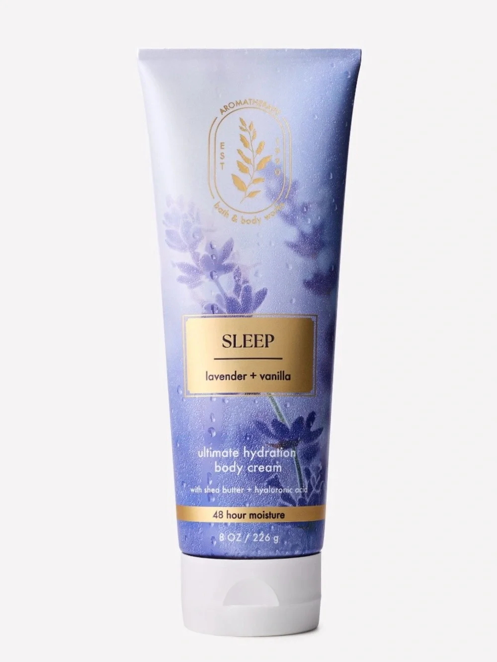🆕BATH & BODY WORKS SLEEP LAVENDER + VANILLA ULTIMATE HYDRATION BODY CREAM